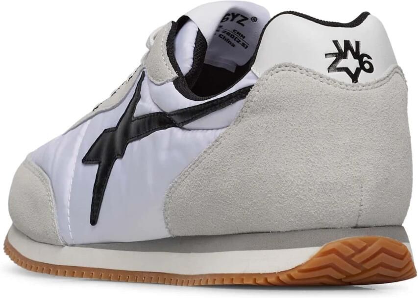 W6Yz Suede and technical fabric sneakers Samoa-Uni. - Foto 4