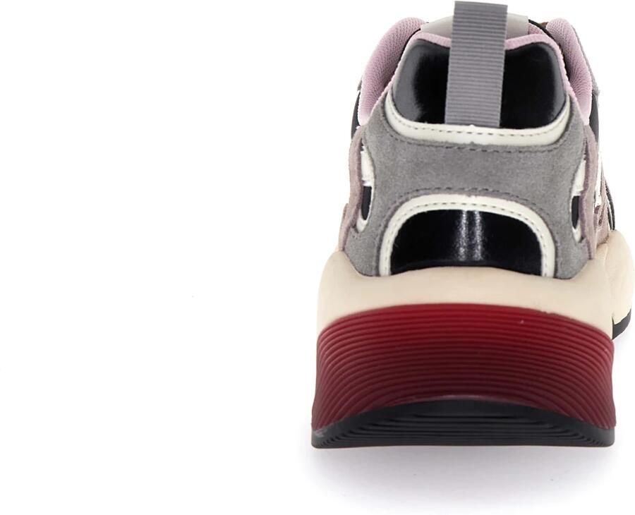 W6Yz Kleurrijke Sneakers met Suède en Technische Stof