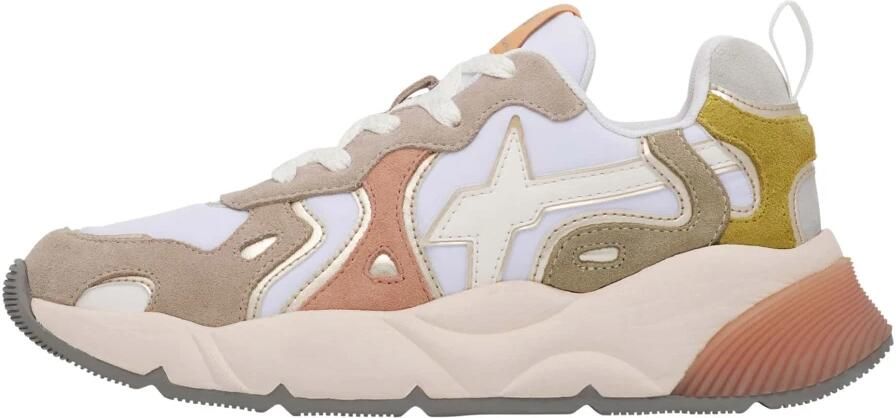 W6Yz Suede and technical fabric sneakers Sarah-W.