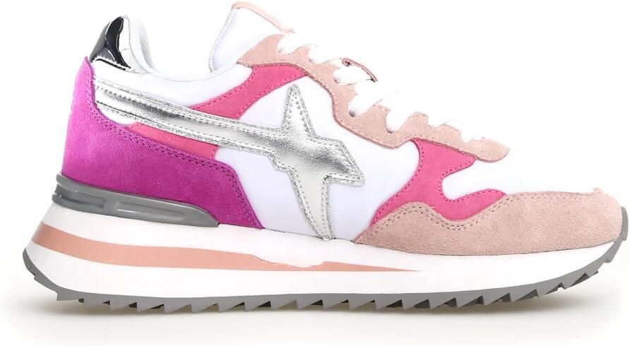 W6Yz Fuchsia Sneakers voor Vrouwen