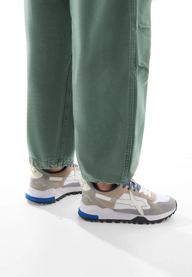 W6Yz Suede and technical fabric sneakers Breeze 3-M. - Foto 4