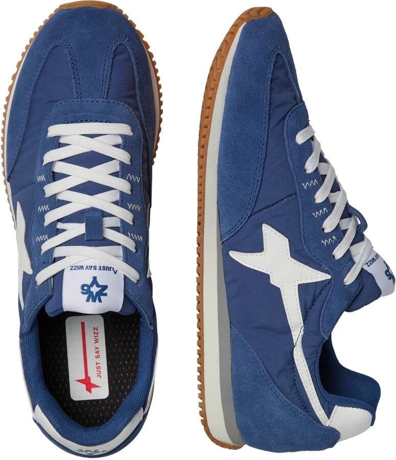 W6Yz Suede and technical fabric sneakers Samoa-Uni. - Foto 2