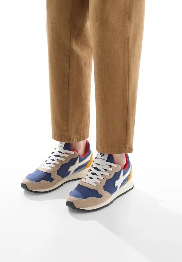 W6Yz Technical fabric and suede sneakers Jet-M. - Foto 4