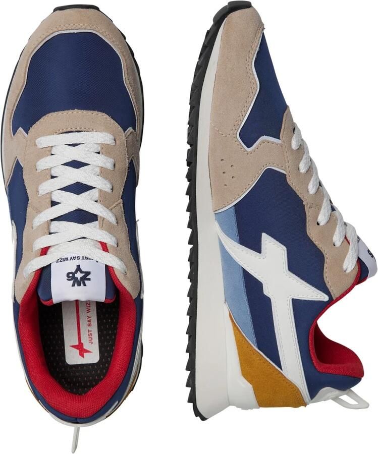 W6Yz Technical fabric and suede sneakers Jet-M. - Foto 2