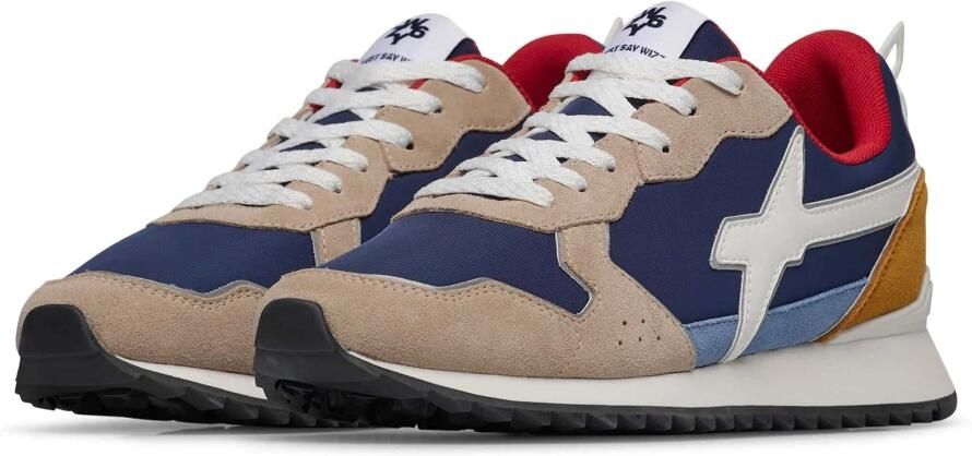 W6Yz Technical fabric and suede sneakers Jet-M. - Foto 5
