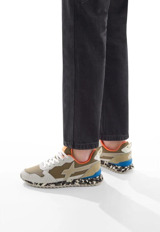 W6YZ Technical fabric and suede sneakers JET-M. - Foto 4