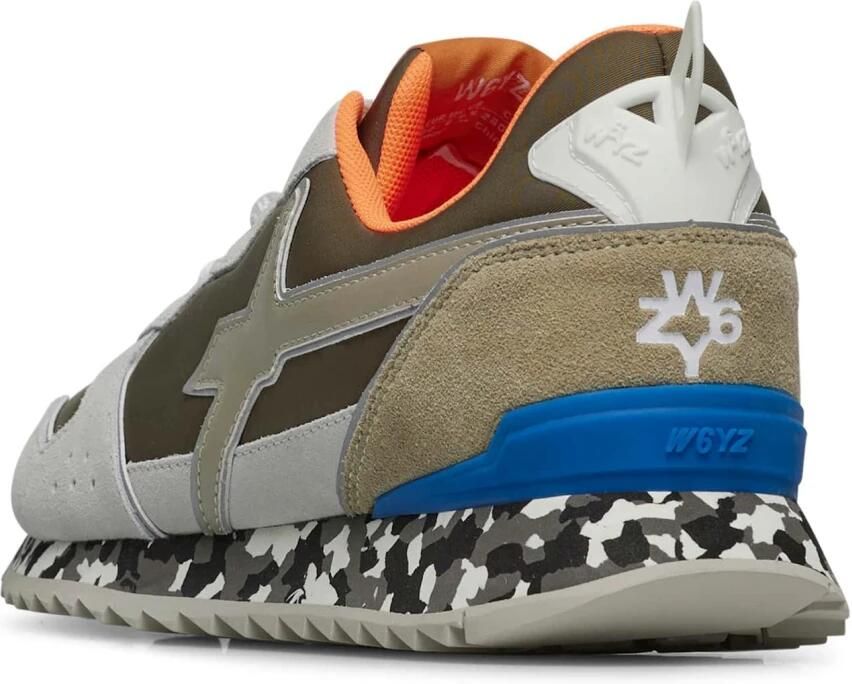 W6YZ Technical fabric and suede sneakers JET-M. - Foto 2