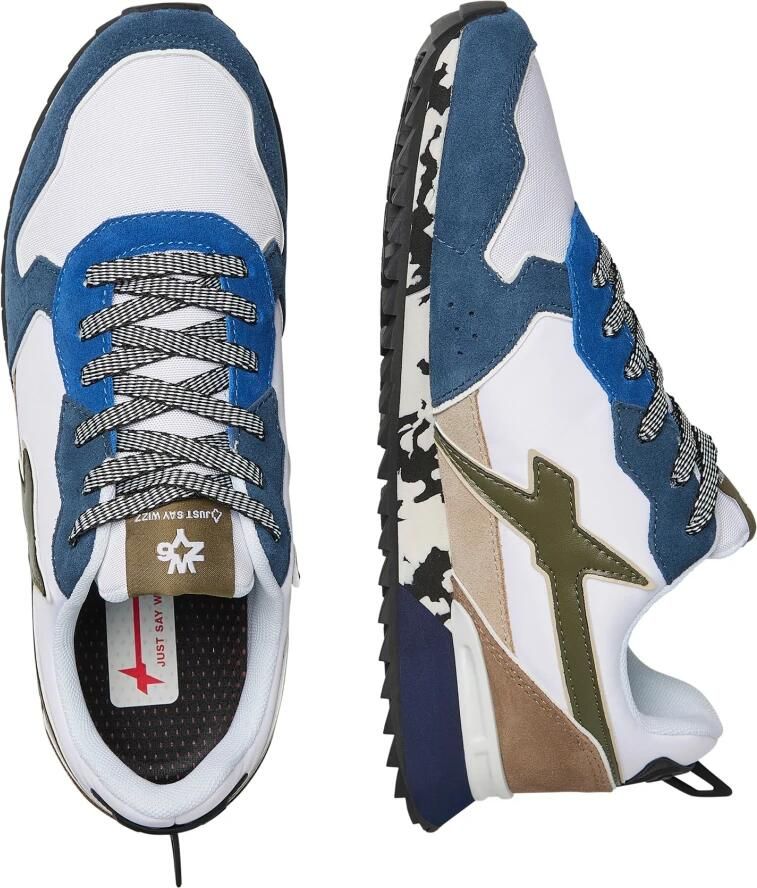 W6Yz Rode Sneakers Gedurfd Ontwerp Multicolor Heren - Foto 2