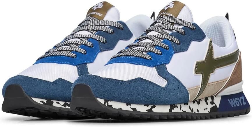 W6Yz Rode Sneakers Gedurfd Ontwerp Multicolor Heren - Foto 5