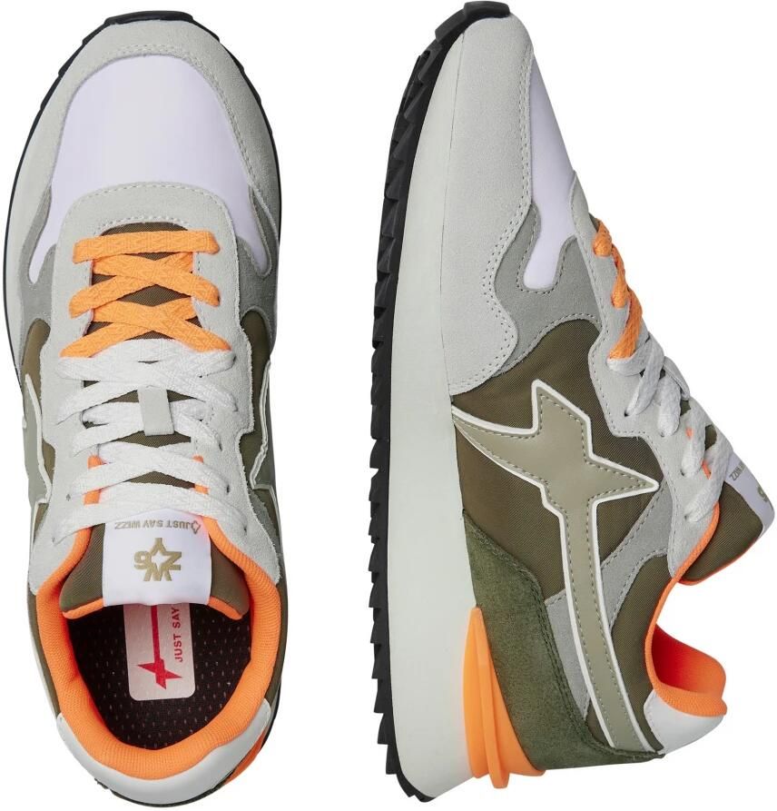 W6YZ Technical fabric and suede sneakers YAK-M. - Foto 2