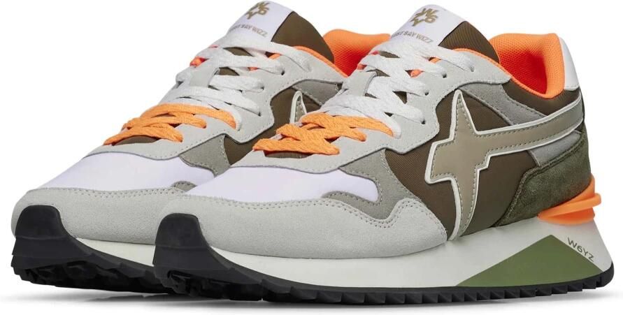 W6YZ Technical fabric and suede sneakers YAK-M. - Foto 5