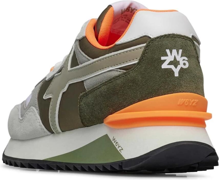 W6YZ Technical fabric and suede sneakers YAK-M. - Foto 3
