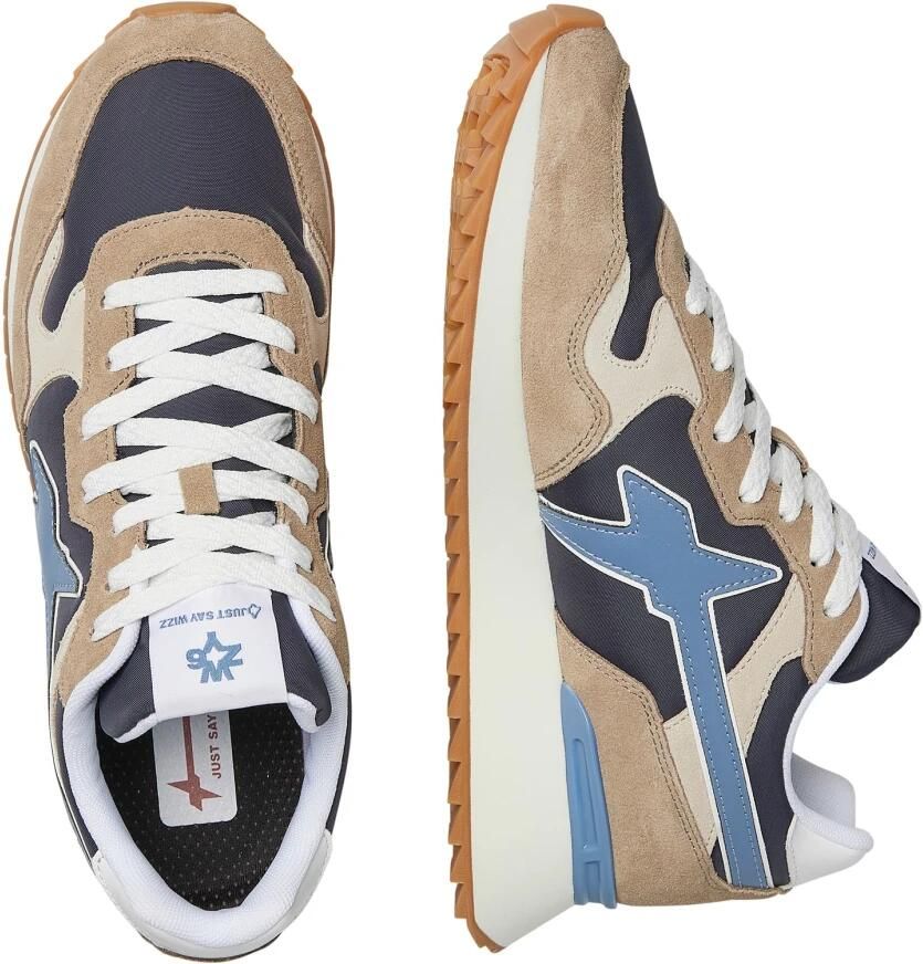 W6Yz Technische suède sneaker met spoiler Multicolor Heren - Foto 2