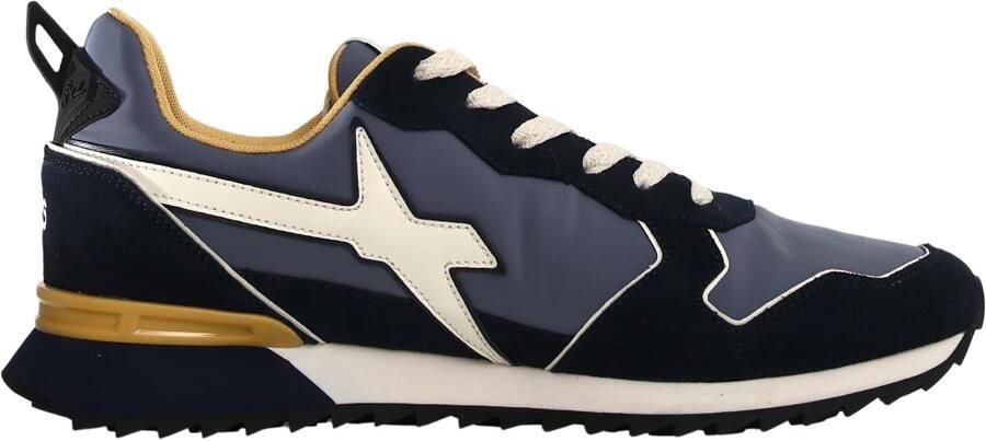 W6Yz Technical fabric and suede sneakers Jet-M.