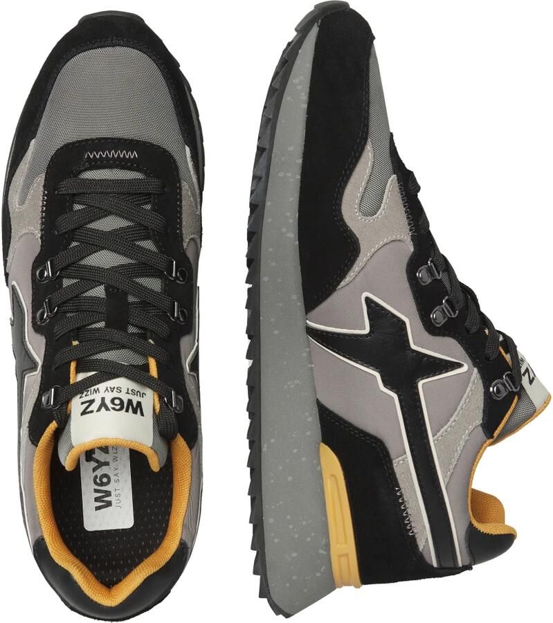 W6YZ Sneakers laag 'YAK-M.' donkergrijs - Foto 4