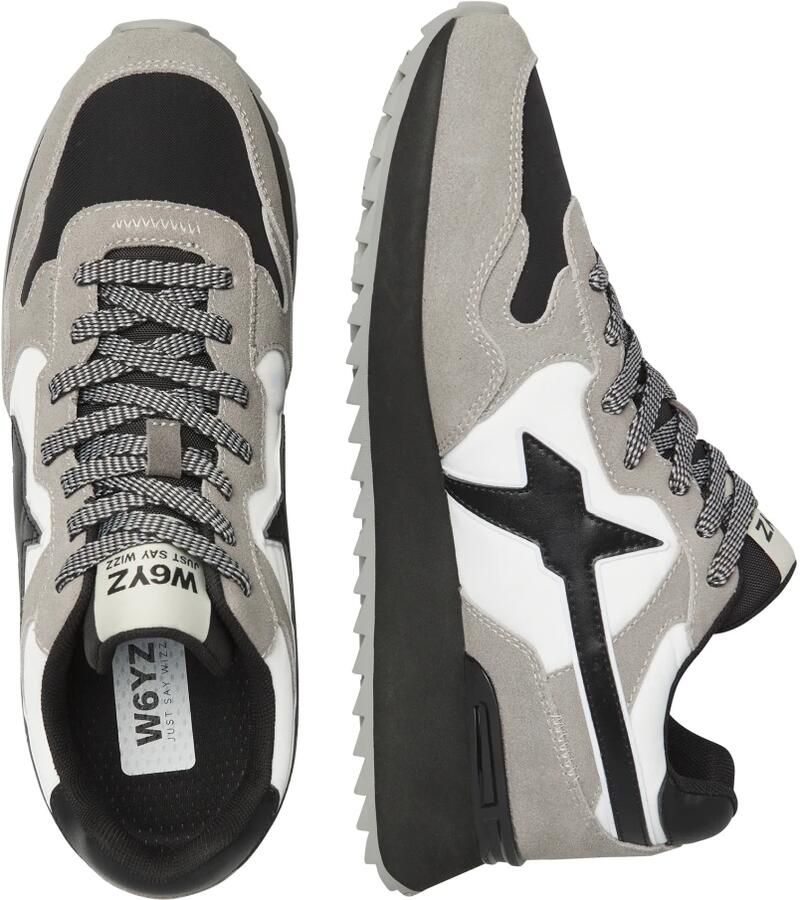 W6YZ Sneakers laag 'YAK-M.' donkergrijs