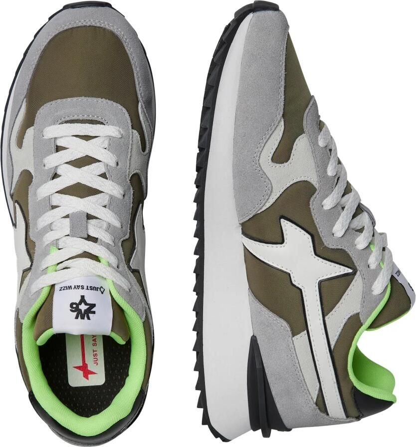 W6Yz Technical fabric and suede sneakers Yak-M. - Foto 2