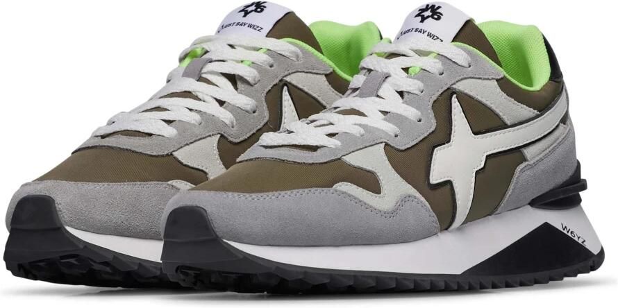 W6Yz Technical fabric and suede sneakers Yak-M. - Foto 5