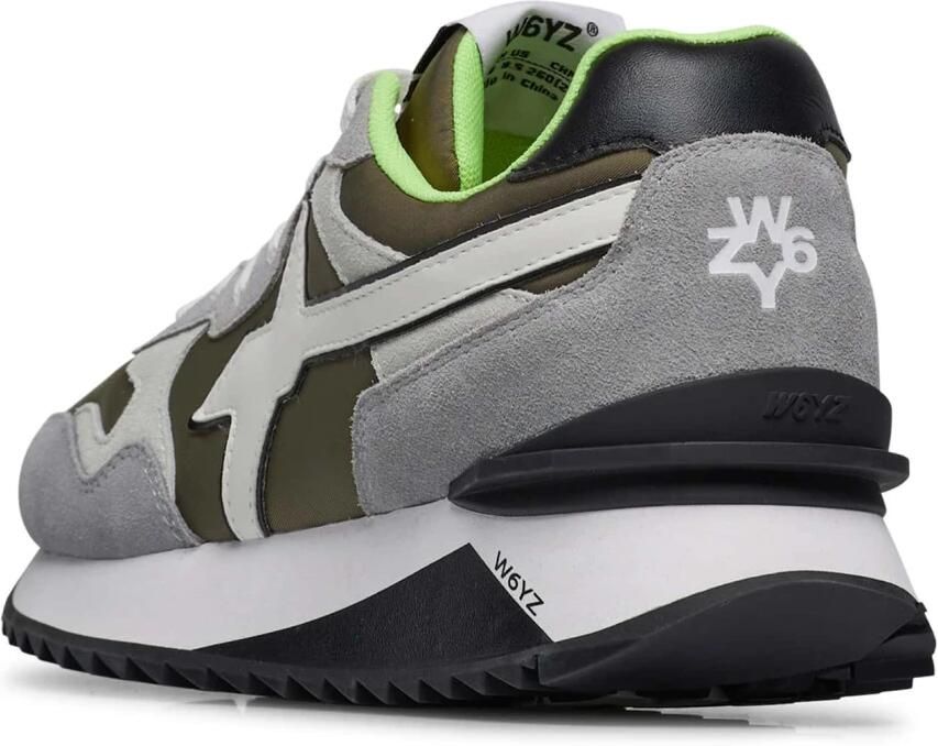 W6Yz Technical fabric and suede sneakers Yak-M. - Foto 3