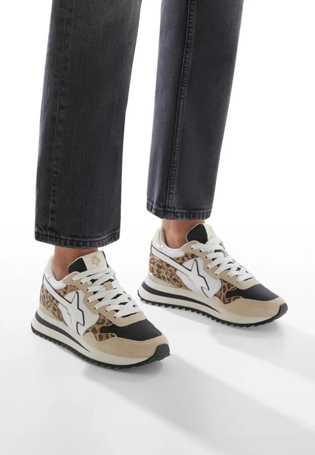 W6Yz Technical fabric and suede sneakers Yak-W. Multicolor Dames - Foto 4