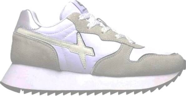 W6Yz Witte Beige Sneaker Casual Comfort