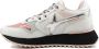 W6Yz Witte Leren Dames Sneakers Art. Pink Yak-W-W - Thumbnail 1