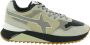 W6Yz Technical fabric and suede sneakers Yak-M. Beige Heren - Thumbnail 8