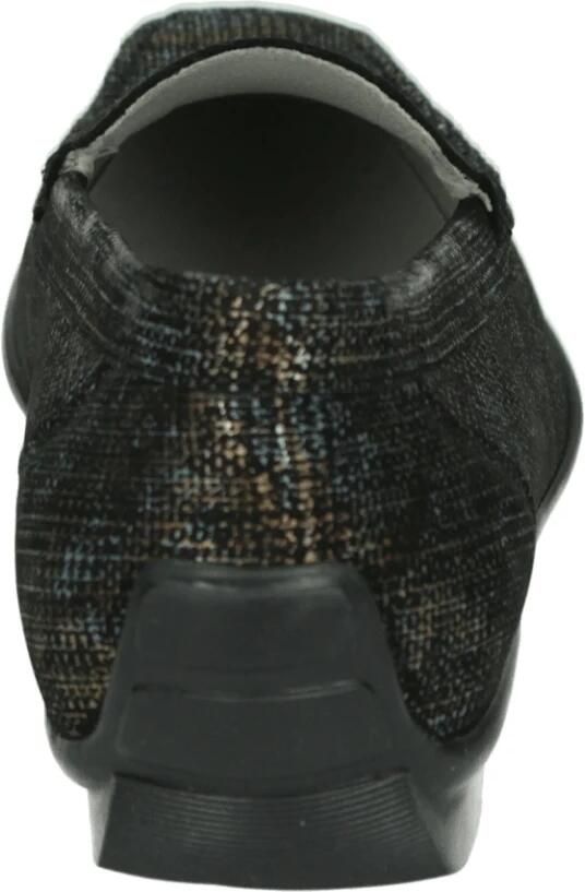 Wäldlaufer Dames Instappers & Ballerina's Waldlaufer Harriet Merlin Schwarz 431000 Zwart ½ - Foto 6