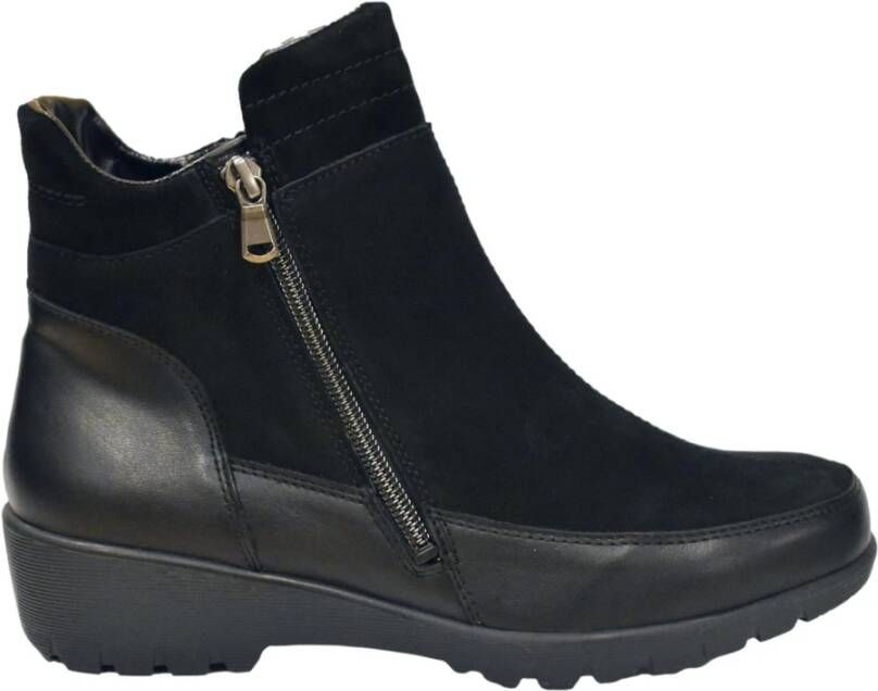 Waldläufer Ankle Boots Zwart Dames
