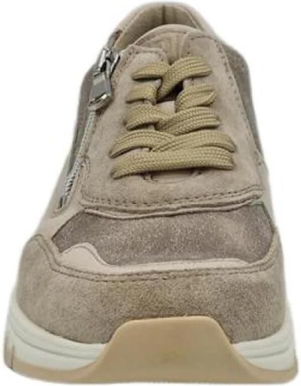 Waldläufer Dames Sneaker 957007-500-083 Beige Combi Wijdte H (40.5) - Foto 4