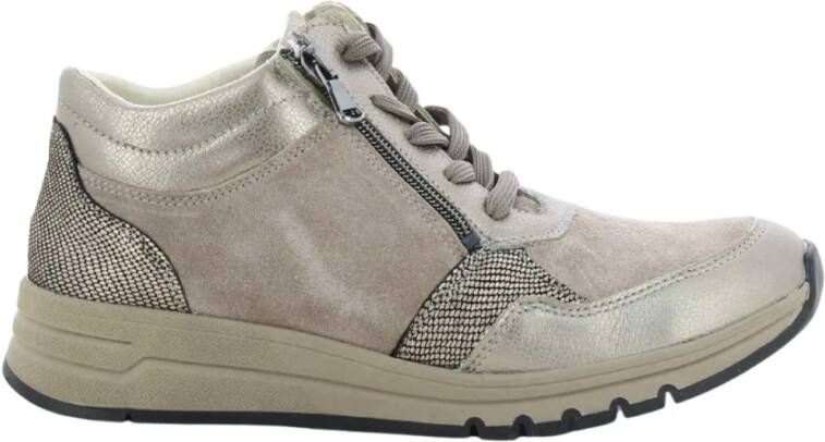 Waldläufer Beige Damesschoenen April Stijl