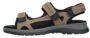Waldläufer Beige Heren Outdoor Sandalen - Thumbnail 1