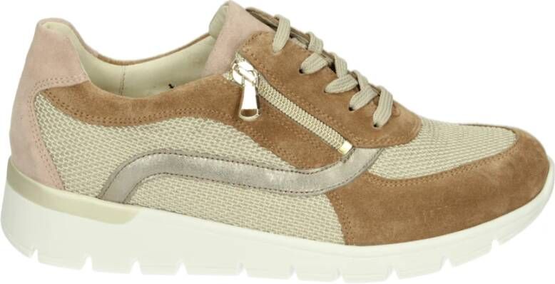 Waldläufer Beige Sportieve Lage Schoenen Ramona