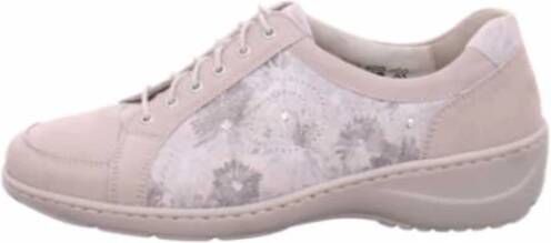 Waldläufer Beige Veterschoenen Multicolor Dames