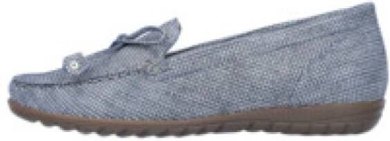 Waldläufer Blauwe Damen Slipper Comfortabele Veelzijdige Schoenen