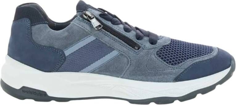 Waldläufer Blauwe Herenschoenen 713002 TOM