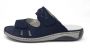 Waldläufer Blauwe Instap Sandalen Blue Dames - Thumbnail 6