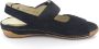 Waldläufer dames sandaal Heliett marine blauw - Thumbnail 2