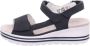Waldläufer Dames Sandalen Waldlaufer 728003-191-217 H-michelle Donkerblauw - Thumbnail 2