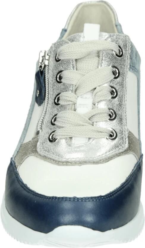 WALDLAUFER Waldläufer Lage Sneakers Dames Himona Maat: 38 5 Materiaal: Leer Kleur: Wit - Foto 2