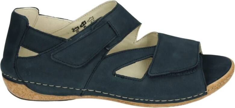 Waldläufer Sandalen HELIETT wedge-sandaal zomerschoen comfort-schoen klittenbandsluitingen h-breedte - Foto 4