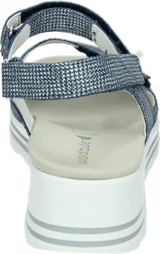 Wäldlaufer Waldlaufer 728003~H-Michelle~~~~~~~~~~~~~ Sandalen met hakDames Sandalen Blauw - Foto 4