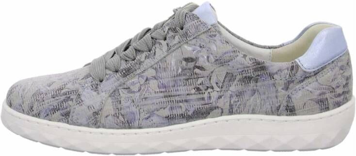 Waldläufer Blauwe Veterschoenen Multicolor Dames