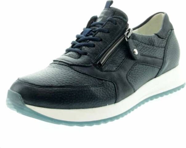 Waldläufer Blauwe Vicky H Sneakers