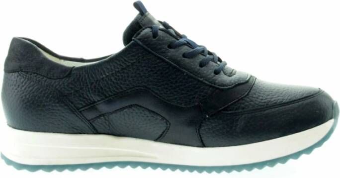 Waldläufer Blauwe Vicky H Sneakers Blue Heren