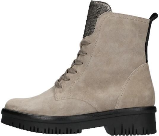 Wäldlaufer Waldlaufer Suede Beige Dames Veterboots H Beige - Foto 2