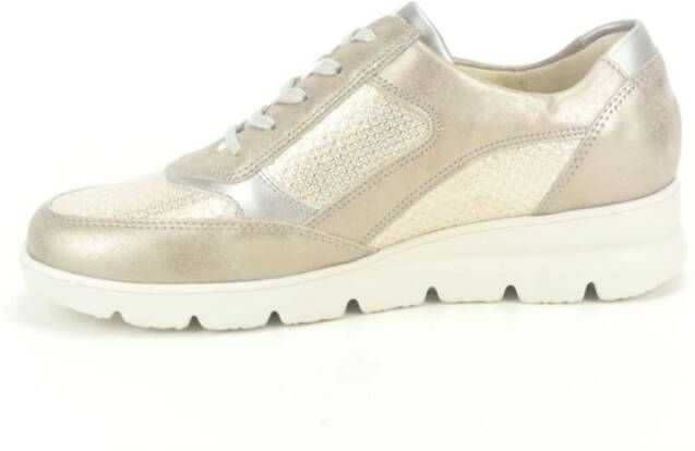 Waldläufer Brons+print Runner N.+Tiret Beige Dames