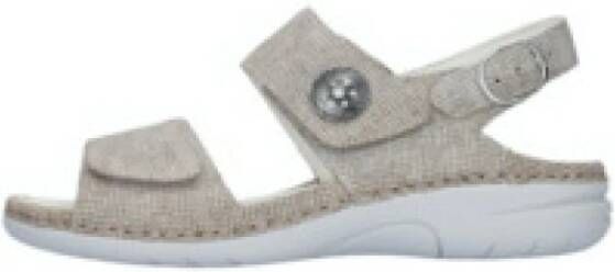 Waldläufer Bruine Comfort Sandalen voor Dames