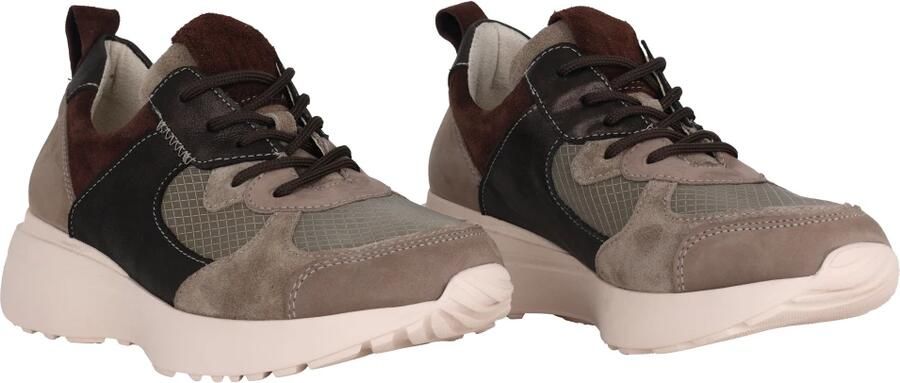 Waldläufer G-Jessy dames sneaker bruin