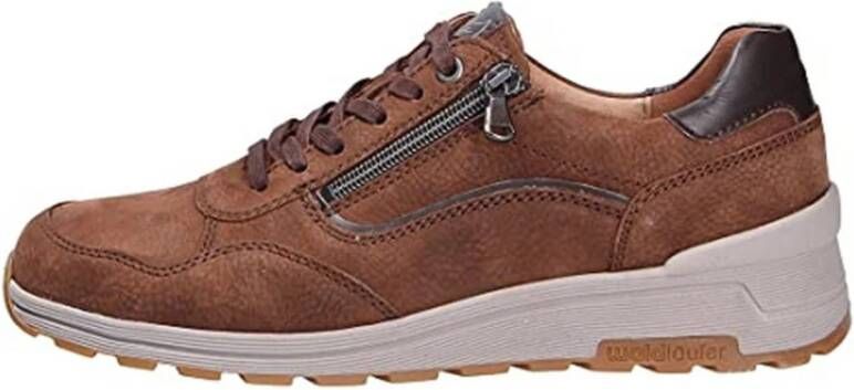 Waldläufer Bruine Heren Casual Veterschoenen